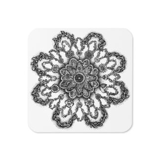 Cork-back coaster