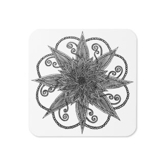 Cork-back coaster