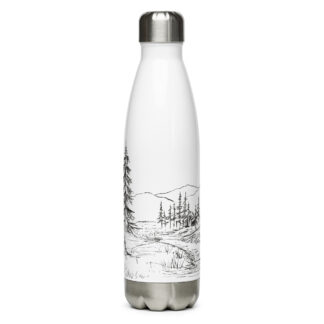 Stainless steel water bottle