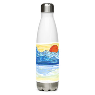 Stainless steel water bottle